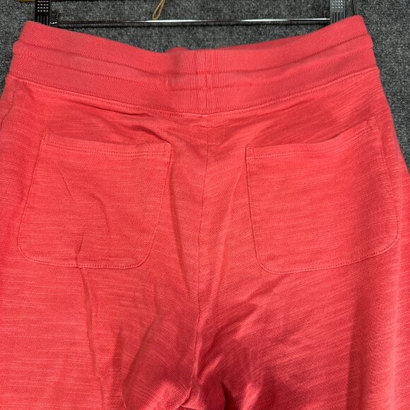 J Crew Vintage Cotton Terry Jogger Womens Small Stripe Pull On Tie Elastic Cuff - Picture 7 of 7